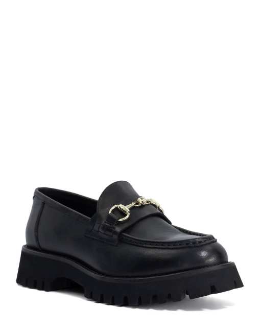 Dune London Grissini loafers in black, 4 of 4