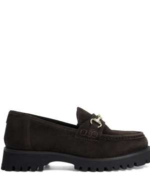 Dune London Grissini loafers in brown