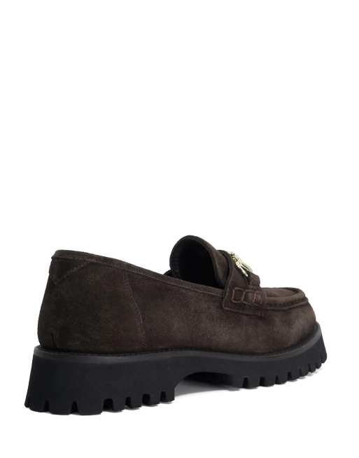 Dune London Grissini loafers in brown, 2 of 4