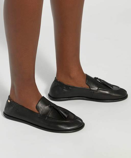 Dune London Grounding loafers in black, 3 of 4