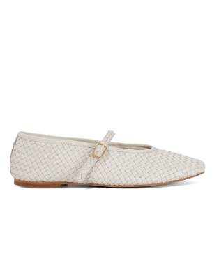  Headliner ballet pumps in ecru