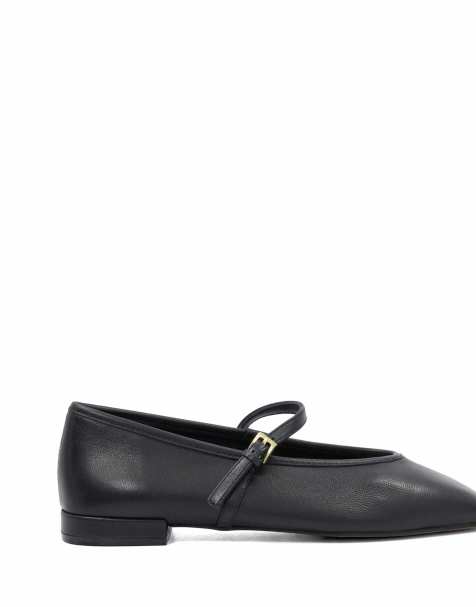 Dune London Hearthrob ballet pumps in black - view 1