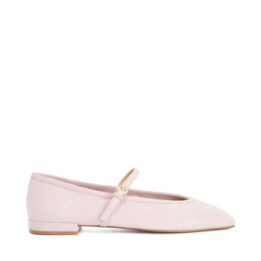 Dune London Hearthrob ballet pumps in blush, 2 of 4