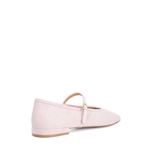 Dune London Hearthrob ballet pumps in blush, 3 of 4