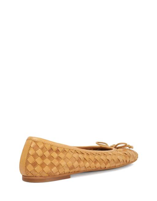 Dune London Heat ballet pumps in tan, 2 of 4