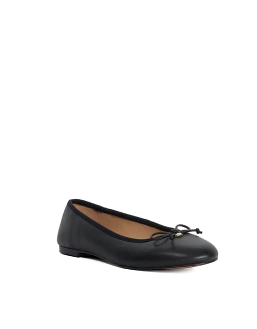 Dune London Helenne ballet pumps in black, 4 of 4