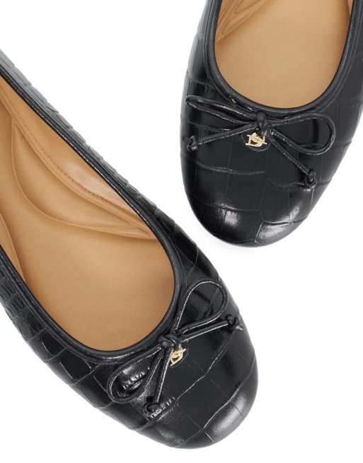 Dune London Helenne ballet pumps in black, 5 of 5