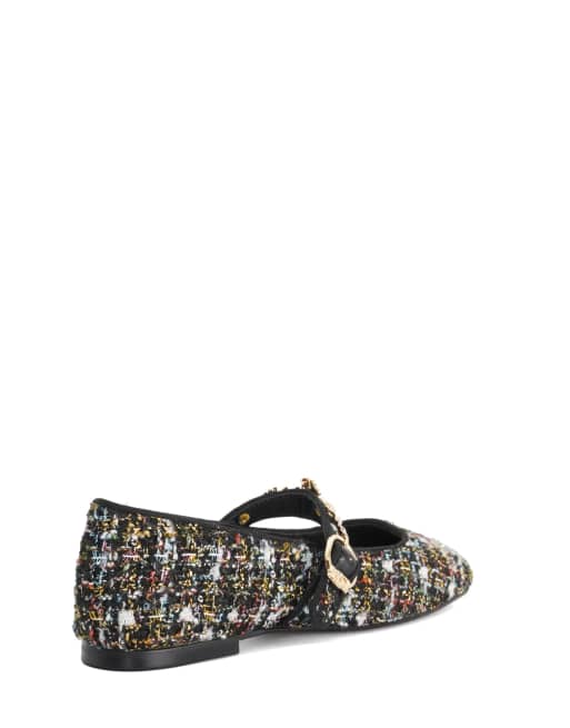 Dune London Hennrietta mary janes in black, 2 of 4