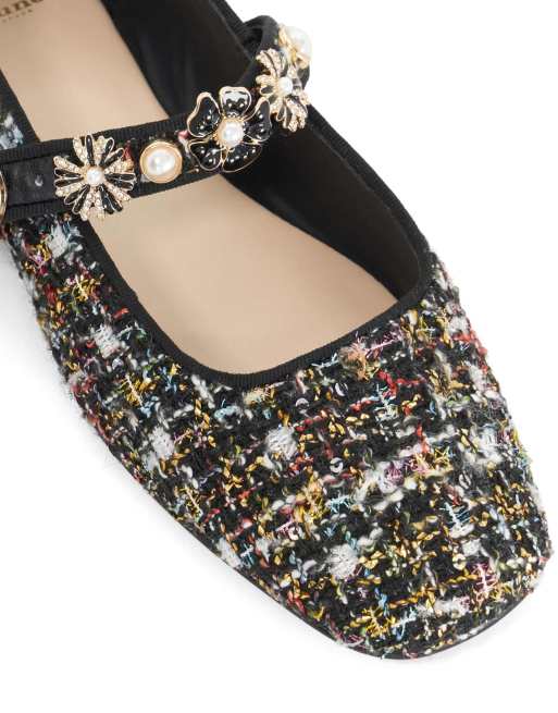 Dune London Hennrietta mary janes in black, 3 of 4