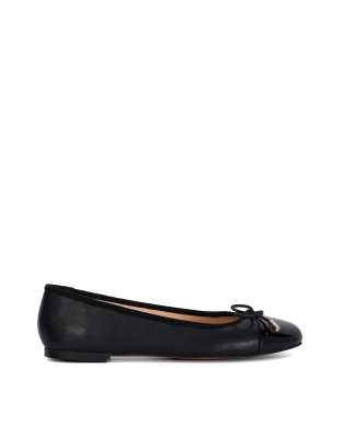 Dune London Highest ballet pumps in black