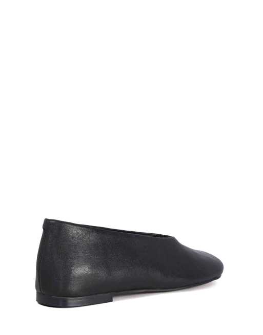 Dune London Highway ballet pumps in black, 2 of 4