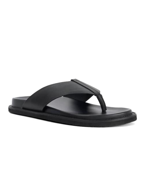 Dune London Irvin smart sandals in black, 4 of 4
