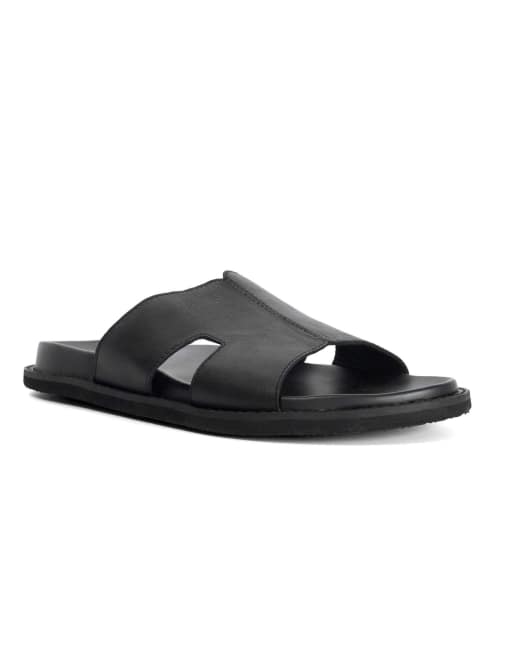 Dune London Ishaa smart sandals in black, 4 of 4