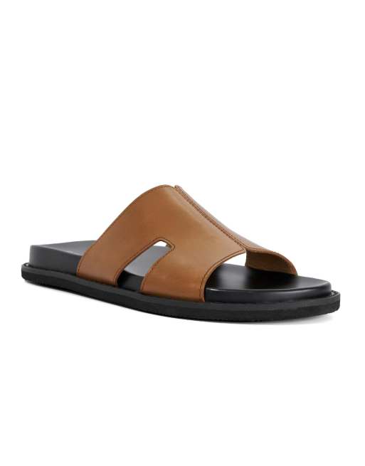 Dune London Ishaa smart sandals in tan, 4 of 4