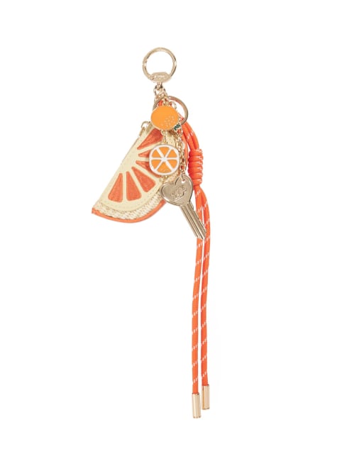 Dune London Juice keyring in orange