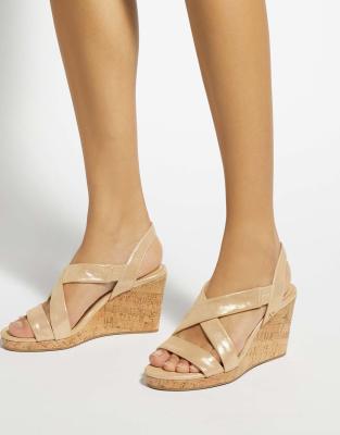  Kamies wedges in gold