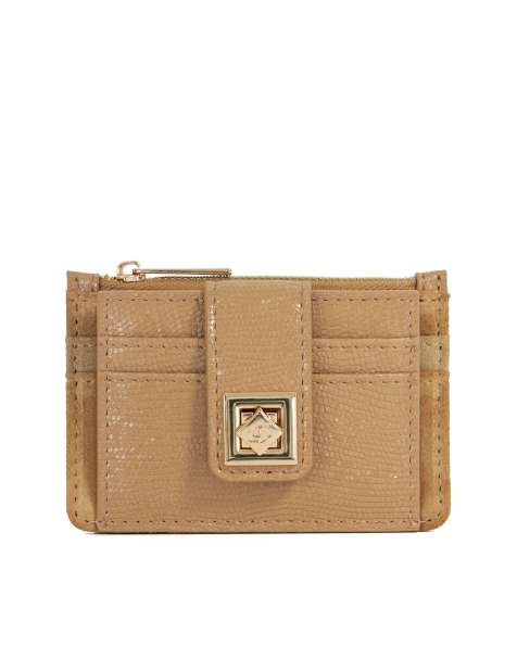 Dune London Karra purse in camel - view 1