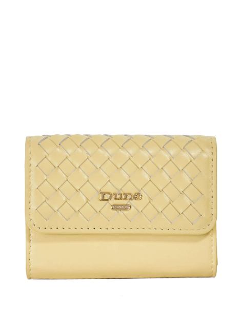 Dune London Kelsey purse in yellow - view 1