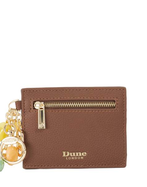Dune London Klub purse in brown - view 1