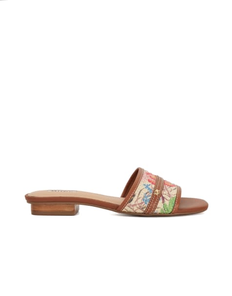 Dune London Leti sandals in multi - view 1