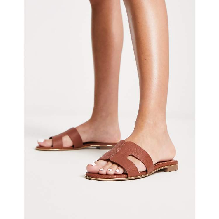 Dune sandals flat new arrivals