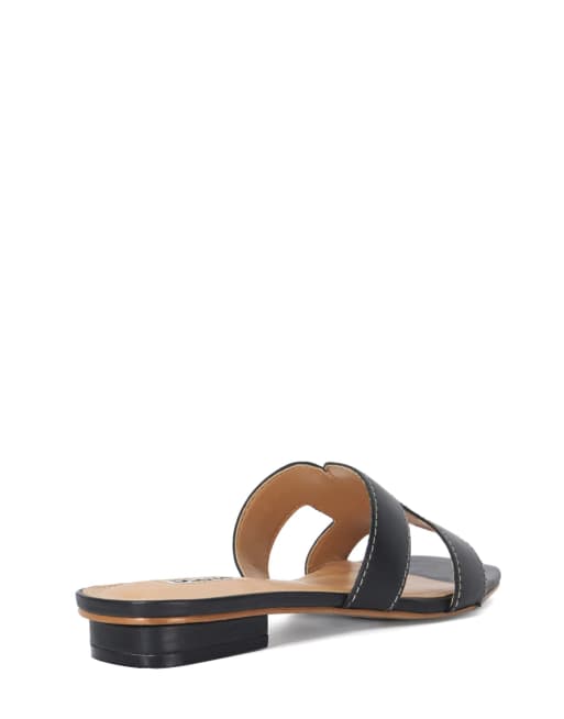 Dune London Loupe sandals in black
