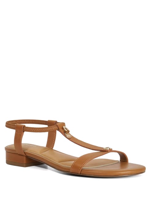 Dune London Lyra casual sandals in tan, 4 of 4