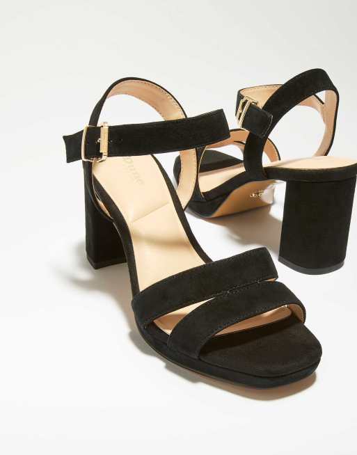 Dune London Manifesting smart sandals in black, 4 of 5