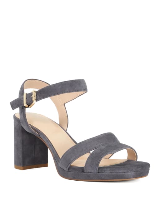 Dune London Manifesting smart sandals in grey, 4 of 4