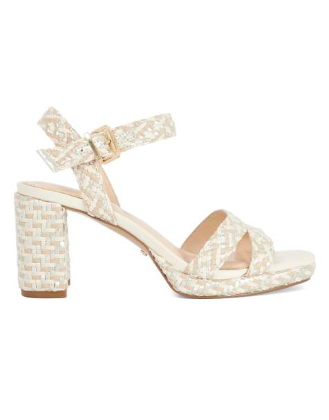 Dune London Manifesting smart sandals in multi - view 1