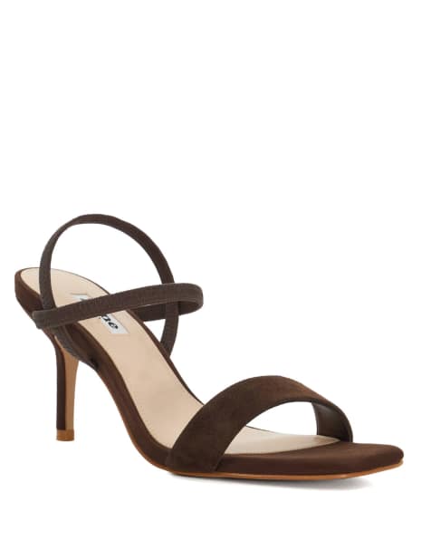 Dune London Methodical heels in brown - view 1
