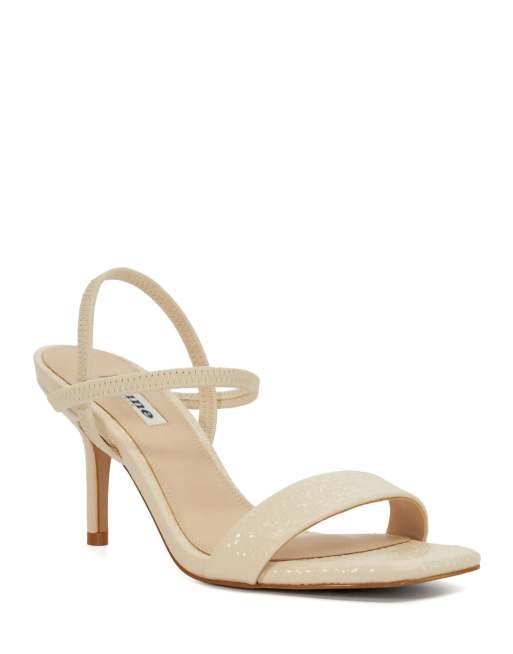 Dune London Methodical heels in ecru