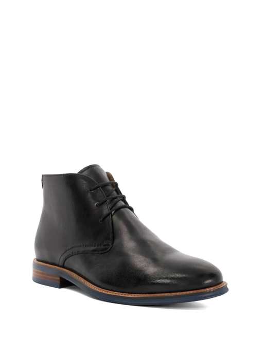 Dune London Millers chukka boots in black, 4 of 5