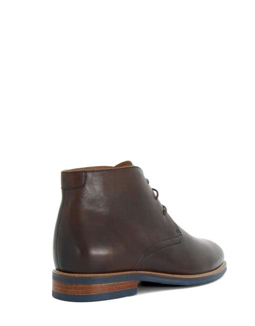 Dune London Millers chukka boots in brown, 2 of 4