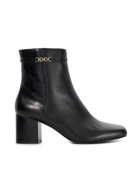Dune London Oaklee ankle boots in black - view 1