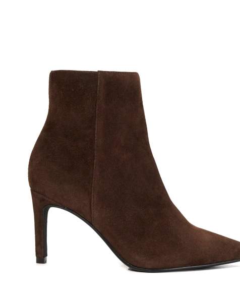 Dune London Obsessively ankle boots in brown - view 1