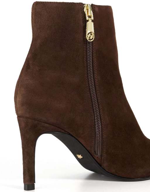 Dune London Obsessively ankle boots in brown, 5 of 5