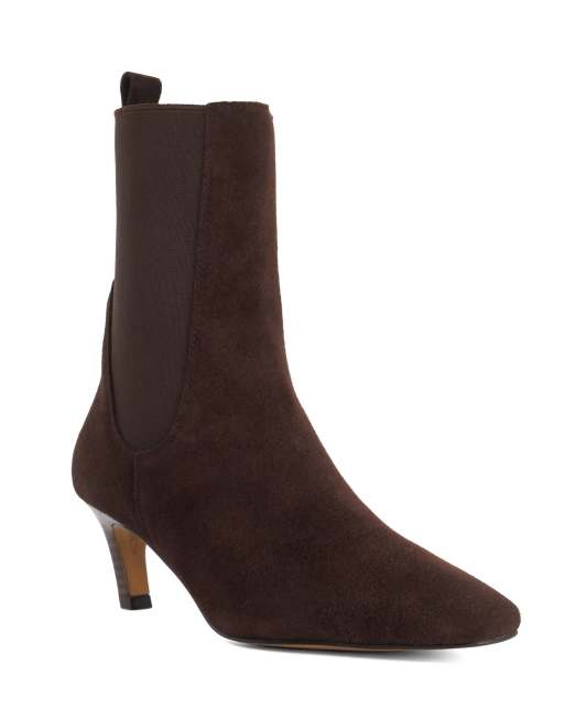 Dune London Odela ankle boots in brown, 3 of 3