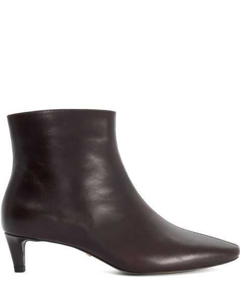 Dune London Ovelle ankle boots in brown - view 1