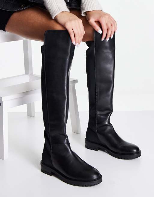 Dune on sale thigh boots