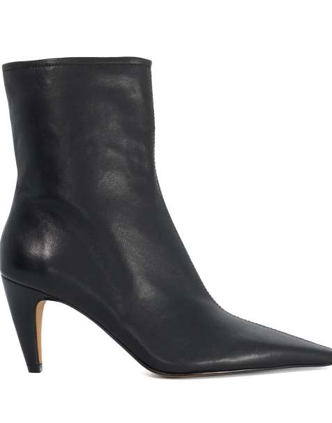 Dune London Overt ankle boots in black - view 1
