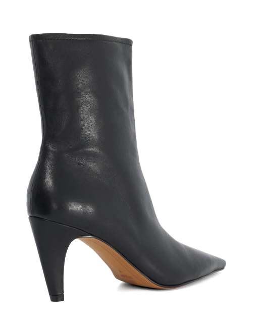 Dune London Overt ankle boots in black, 2 of 3
