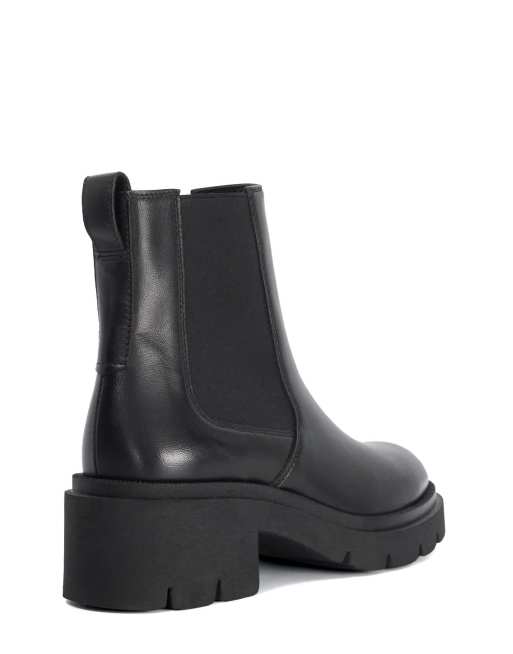 Dune London Padelle ankle boots in black, 2 of 4