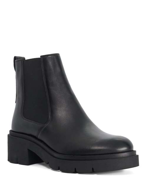 Dune London Padelle ankle boots in black, 4 of 4