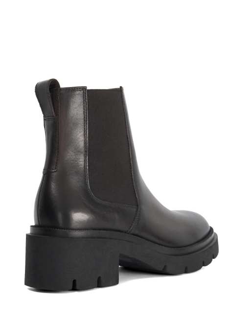 Dune London Padelle ankle boots in dark brown, 2 of 4