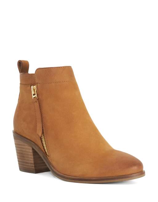 Dune London Paicing ankle boots in tan, 4 of 4