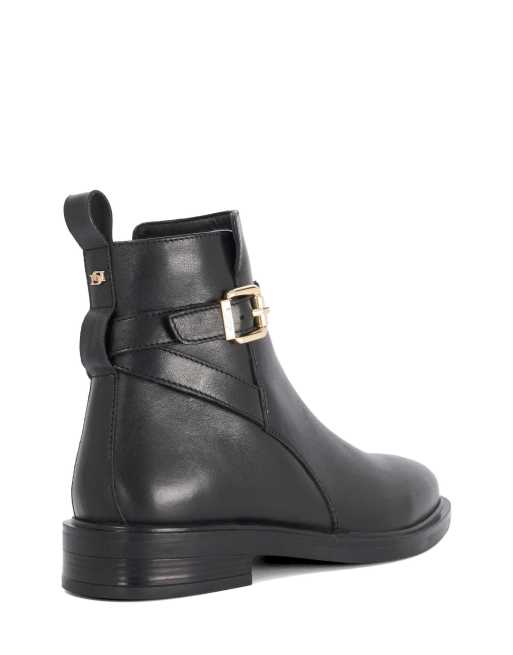Dune London Palmy ankle boots in black, 2 of 3