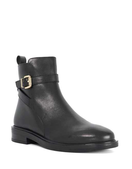 Dune London Palmy ankle boots in black, 3 of 3