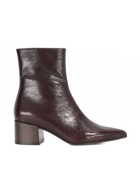 Dune London Pami ankle boots in brown - view 1