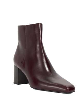  Panamas ankle boots in burgundy